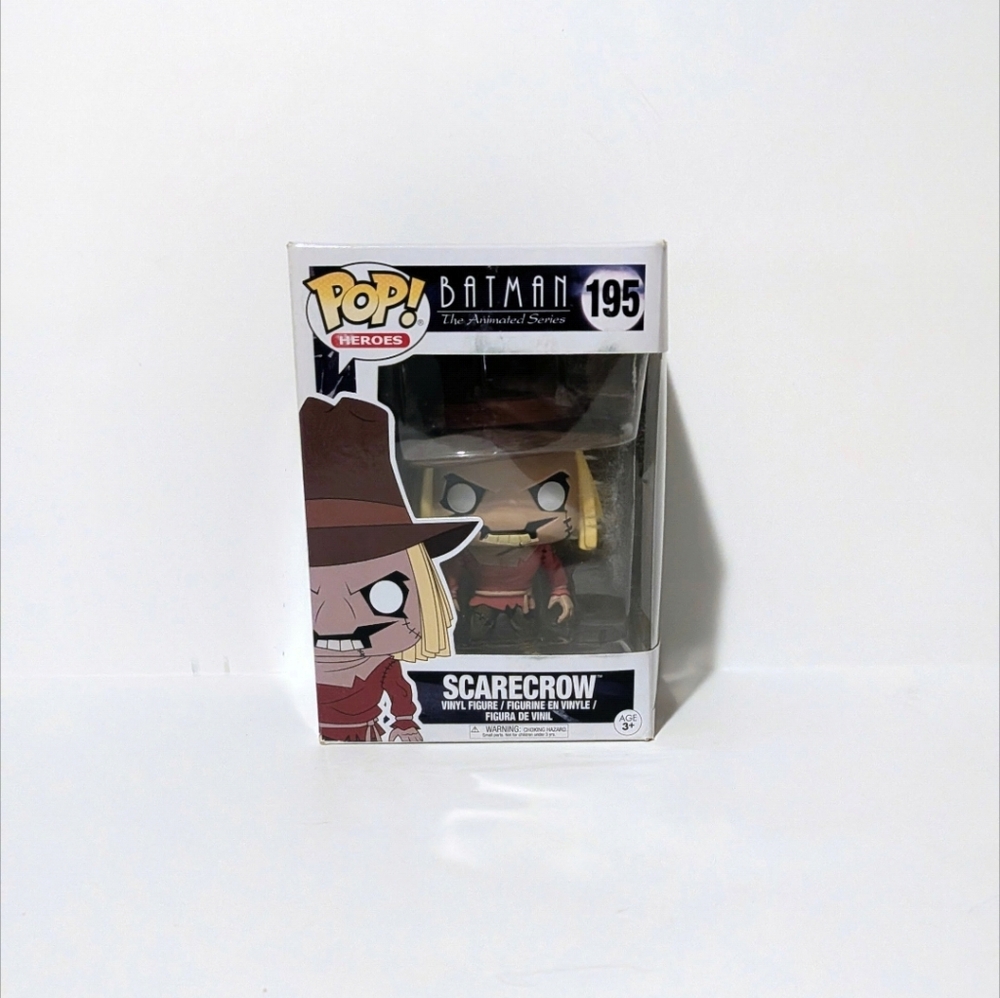 Funko POP! Heroes DC Comics Batman: The Animated Series Scarecrow #195 New
